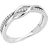 Jude Jewelers Stainless Steel Waved Knot Engagement Wedding Promise Anniversary Statement Ring