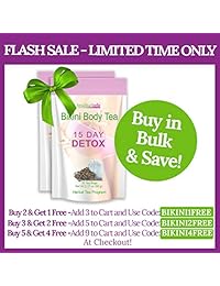 Bikini Body Detox Tea para pérdida de peso – Mejor adelgazamiento té en Amazon – Aumenta...