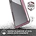 Raptic Shield, Compatible with Apple iPhone X/Xs (Formerly Defense Shield) - Military Grade Drop Tested, Anodized Aluminum, TPU, and Polycarbonate Protective Case for Apple iPhone X/Xs, Rose Gold
