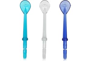 Tongue Scraper Attachment Replacement for Waterpik Water Flosser, Tongue Cleaner Tip 3 PCS - PDEEY