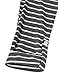 Messic Womens Shirts and Blouses, Women's 3/4 Sleeve Tops Winter Mid Long Style T-Shirts with Striped (XX-Large,Dark Grey)