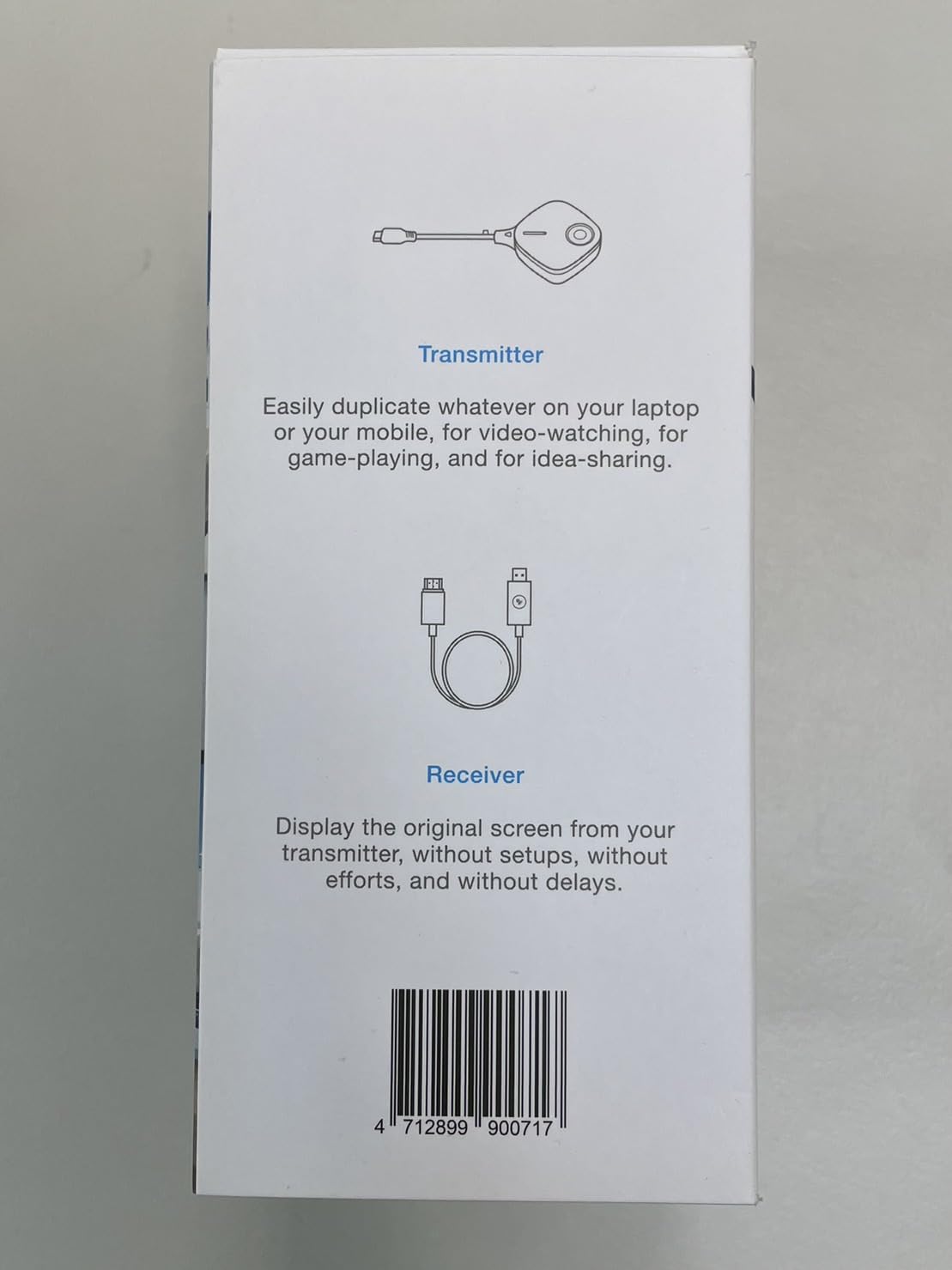 EZCast TwinX Package USB-C DisplayPort to HDMI Wireless Display Transmitter and Receiver Kit, Screen Mirror iPhone 15 and iPad, MacBook to HDTV and Projector