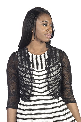 Designer NY Women Elbow Sleeve Lace 