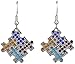 MadSportsStuff Crystal Earrings - Autism Puzzle Piece