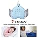 3in1 Bed Child Rechargeable Bedwetting Alarm Enuresis Baby Monitor for Boys Girls Adults Incontinence Seniors Loud Sound Vibrating Urine Detection Cure Potty Training, Urologist Tested(Blue)