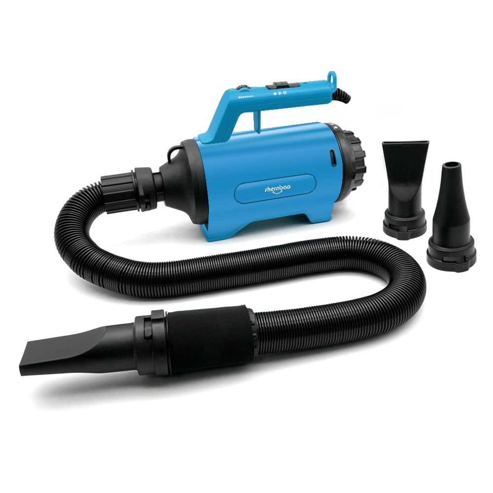 shernbao Dog Dryer High Velocity Professional Dog/Pet Grooming Force Hair Dryer/Blower (SMD-06P)