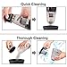 HOTOR Corded Car Vacuum, DC 12V Car Vacuum Cleaner for Quick Light Cleaning in the Car, not for Heavy Duty Cleaning – Black & Orange