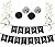 Birthday Party Pack â€“ Black & Silver Happy Birthday Bunting, Poms, and Swirls Pack- Birthday Decorations - 21st - 30th - 40th - 50th Birthday Party Supplies