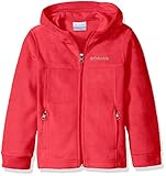 Columbia Big Boys' Steens II Fleece Hoodie, Mountain Red, Small