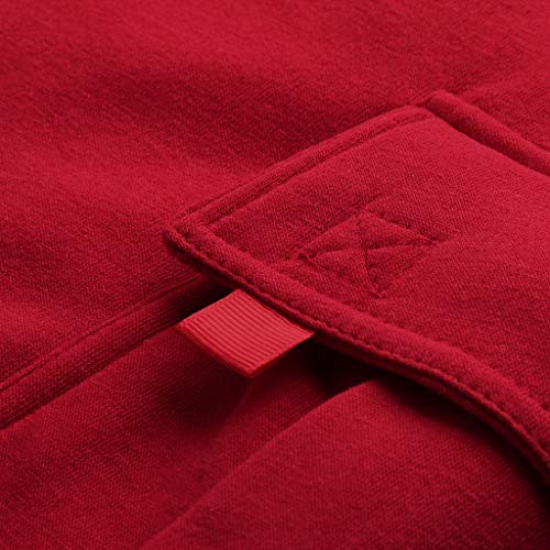 LISTHA Wild Cargo Pants Men Overalls Big Pocket Sport Work Combat Trousers Red - Thumbnail 6