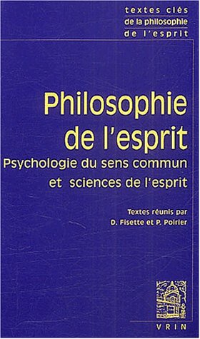 Psychologie du sens commun et sciences de l'esprit