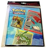 Ultra-Pro 4-Pocket Pokemon Card Binder/Portfolio ft. Rayquaza, Dragonite and other Dragon-Type Monsters! (Album Holds 48-80 Cards) by UltraPro