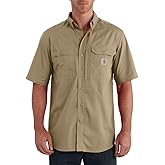 Carhartt Mens Force Relaxed Fit Lightweight Short-Sleeve Shirt 102417