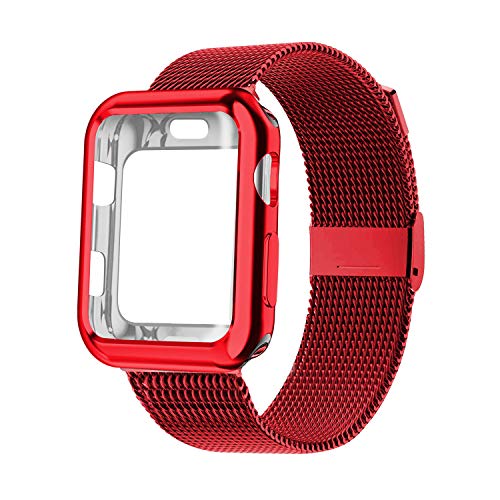 YC YANCH Band Compatible with Apple Watch 40mm with Case