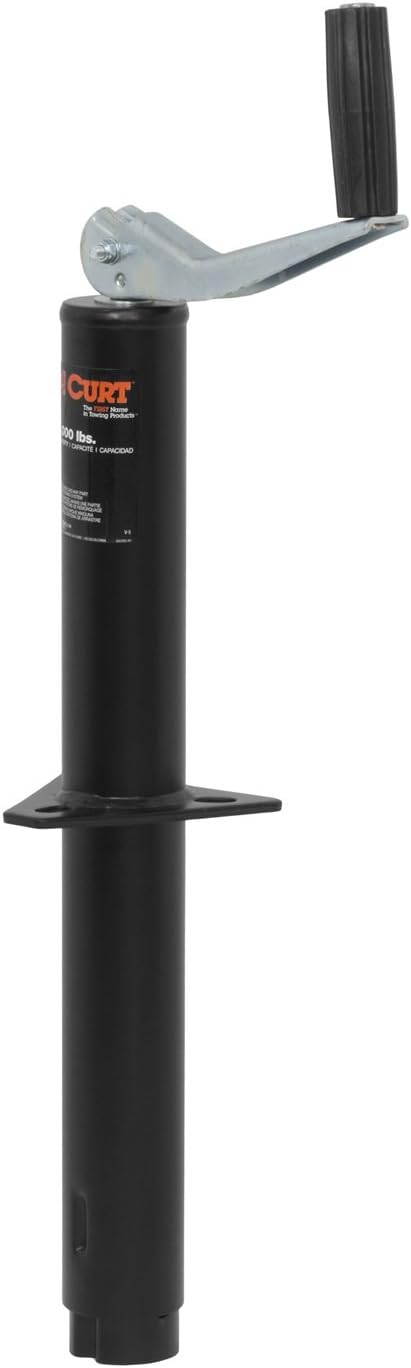 CURT 28250 A-Frame Trailer Jack, 5,000 lbs, 14-1/8 Inches Vertical Travel: Automotive