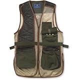 Beretta Men's Two Tone Clay Shooting Vest, Loden/Khaki, X-Large