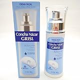 Concha Nacar Grisi Face Cream| Lightening Face Moisturizer for an Even Skin Tone, Pump Bottle Skin Lightening Cream with Mother of Pearl that helps Vanish Small Dark Spots; 2.1 Ounces