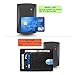 MR. YLLS Slim Thin Minimalist Front Pocket RFID Blocking Leather Wallet for Men & Women Money Cash Credit Card Holder