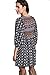 Umgee Womens Bohemian Tunic or Dress (Small, Navy)