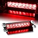 Econoled Red Generation 3 LED Law Enforcement Use Strobe Lights For Interior Roof/Dash/Windshield