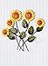Sunflower Metal Wall Sculptures