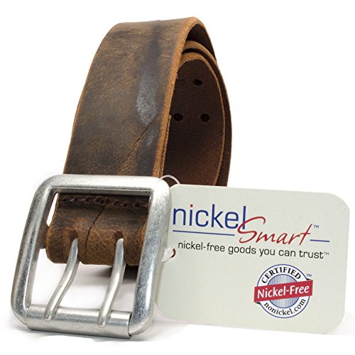 Nickel Free Ridgeline Trail Distressed Belt (Brown) (32")