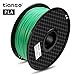TIANSE Green PLA 3D Printer Filament, 1.75mm Diameter Tolerance +/- 0.03 mm, 2.2lb Spool