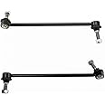 TRQ Front Sway Bar Stabilizer Link Set Compatible with 2008-2012 Mercedes-Benz C300 2012-2015 C350 2013-2014 E350 2015-2017 E400 2013-2015 GLK250 2010-2015 GLK350