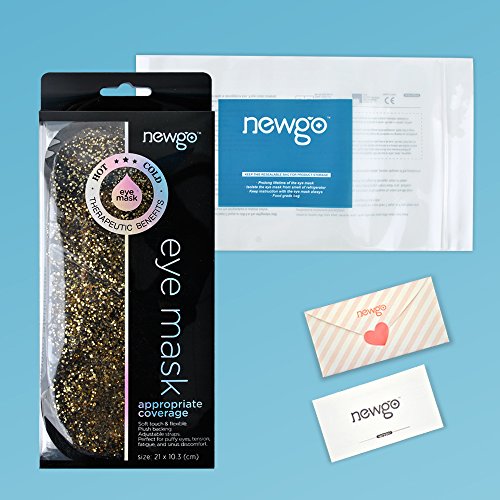 Ice Pack Gel Eye Mask for Puffy or Swollen Eyes, Migraine, Relaxation, Reusable Soothing Cooling Mask with Elastic Band and Super Soft Plush for Hot Cold Therapies and Eye Treatment - Thumbnail 3