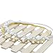 RQJ Baby Soft Rhinestone Elastic Headband Props Infant Pearl Headwrap Handcraft Halo Beaded Crystal Pearl Wreath with Diamante Flower Crown for Newborn