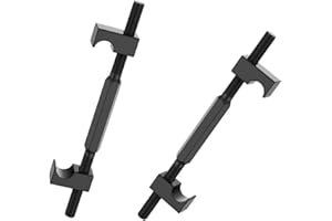 Lightweight shock absorbing spring compressor high strength tool for easy and efficient vehicle suspension maintenance