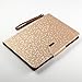 ULAK iPad Air Case, 360 Degrees Rotating Stand Protective Case for iPad Air (2013 Release) Bling Honeycomb Cover with Auto Sleep/Wake Feature (Gold)