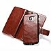 S7 Case, Galaxy S7 Case, Joopapa Galaxy S7 Wallet Case,Pu Leather Case Magnet Wallet Credit Card Holder Flip Cover Case Built-in 9 Card Slots & Stand Case for Samsung Galaxy S7 (Brown)