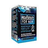 Actif Organic Mega Fertility Fertilmax for Men - Maximum Sperm Support - Non-GMO, Made in USA, 60 Count