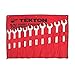TEKTON 19621 MaxTorq (TM) Jumbo Combination Wrench Set, Inch, 1-5/16-Inch - 2-Inch, 10-Piece