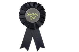 COLORFUL BLING It's My Birthday Ribbon, Satin Fabric Happy Birthday Birthday Queen King Ribbon Tinplate Badge Pin for Girls, Boys, Award Rose Badge Brooch Party Decoration