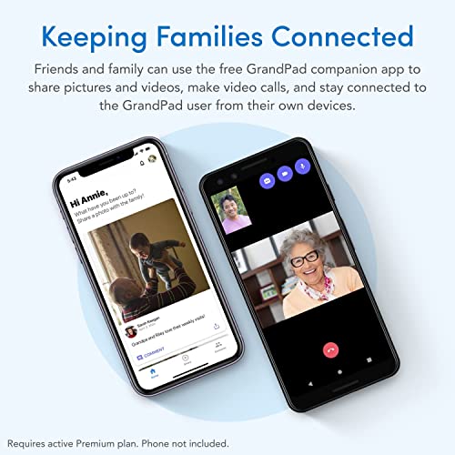 GrandPad Senior Tablet with Phone Capabilities, 4G LTE, Wireless