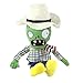 Toyswill Plants vs Zombies White Hat Green Zombie Plush Toy