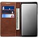 Wallet Case Compatible Samsung Galaxy S10 Plus (2019), Magnetic Stand View Premium PU Leather Flip Cover Purse Folio Case [Kickstand Feature] ID & Credit Card Slots Pockets for S10+ 6.4 inch Brown
