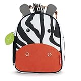 Skip Hop Baby Zoo Little Kid and Toddler Insulated and Water-Resistant Lunch Bag, Multi Zax Zebra