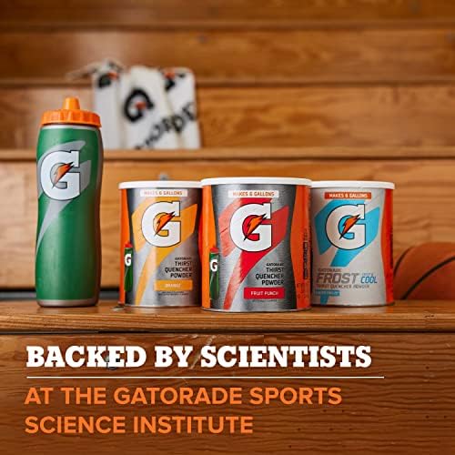 GATORADE THIRST QUENCHER POWDER, FROST GLACIER FREEZE, 76.5 OUNCE, PACK OF 1