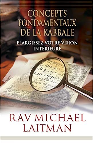 Amazon Fr Concepts Fondamentaux De La Kabbale Michael Laitman Livres