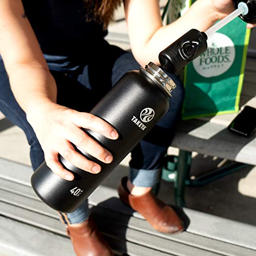 Urban Answer | Takeya | ThermoFlask | 24 oz 32 oz and 40 oz Compatible Water Bottle Filter System | Accessories | Filter Lid Straws | USA Made Filtration Removes 99.99% Contaminants | Chlorine Lead