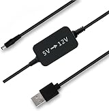 baolongking USB to 12V Step Up Converter Cable DC 5V to 5.5x2.1mm 12V Adapter view 6