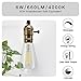 Vintage LED Edison Bulb Dimmable 6W 4000K Neutral White 660 Lumen Led Filament Light Bulb 60W Incandescent Equivalent ST64 E26 Medium Base Decorative Antique Bulb for Bathroom Kitchen Garage, 4 Pack