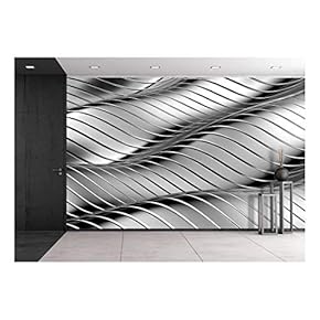 Abstract Wave Background with Reflective Surface