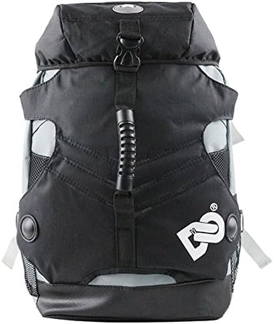 Over-Sized Skate Bag - Meiwo 800D Oxford Cloth Inline Roller Skating Backpack Wheelbarrows Lightweight Carry Sport Bag - Black