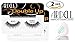 Ardell Professional DOUBLE UP Lashes, 2-pack (with Sleek Compact Mirror) (Double Wispies (2-pack))