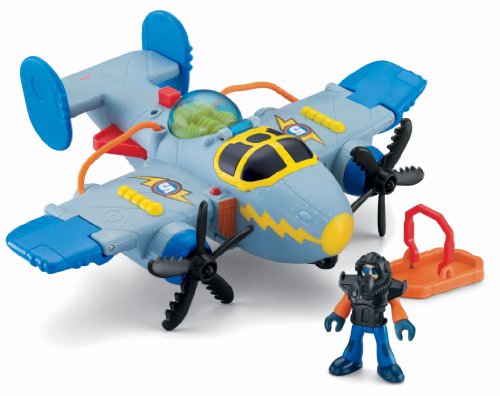 Fisher-Price Imaginext Sky Racers Tornado Prop with Bonus Plane