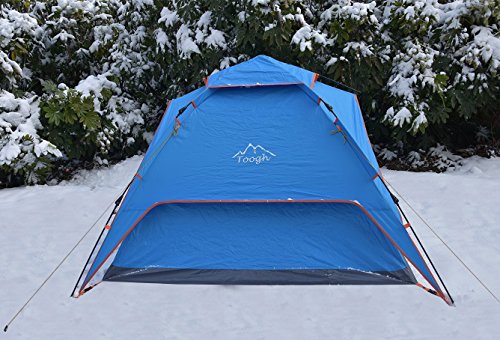 image for 2-3 Person Camping Tent - Toogh 3 Season Backpacking Tent Automatic In